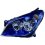 Proiettore per OPEL ASTRA H GTC dal 2005 al 2009 lato destro passeggero