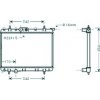 Radiatore acqua per PEUGEOT 206 dal 1998 al 2009