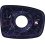 Piastra specchio retrovisore per HYUNDAI i10 dal 2007 al 2010 lato sinistro guidatore