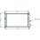 Radiatore acqua per FORD COURIER dal 1999 al 2002