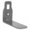 Staffa sede faro per RENAULT CLIO dal 2009 al 2012 lato sinistro guidatore
