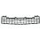 Griglia centrale paraurto mod. Classic-Elegance per MERCEDES-BENZ A W169 dal 2008 al 2012