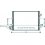 Condensatore per FORD MONDEO dal 2003 al 2007