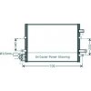 Condensatore per FORD MONDEO dal 2003 al 2007
