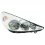 Proiettore per PEUGEOT 206 dal 2009 al 2013 lato destro passeggero