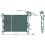 Radiatore acqua per MERCEDES-BENZ A W168 dal 1997 al 2001