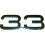 Sigla posteriore per ALFA ROMEO 33 dal 1990 al 1994