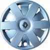 Coppa ruota diametro 13 logo cromato per RENAULT CLIO dal 2001 al 2005