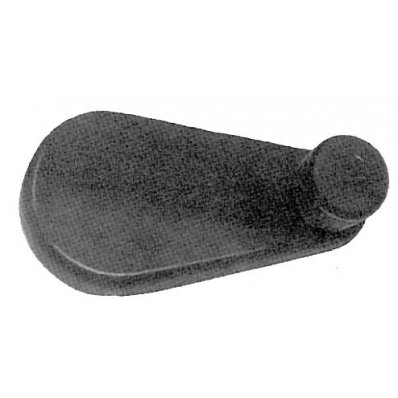 Maniglia alzacristallo nera