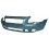 Paraurto anteriore verniciabile con fori lavafari per VOLVO S40 dal 2004 al 2007