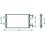 Condensatore per OPEL VIVARO dal 2001 al 2006