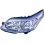 Proiettore per CITROEN C4 dal 2008 al 2010 lato destro passeggero