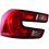 Fanale posteriore rosso per CITROEN C4 dal 2013 al 2018 lato sinistro guidatore