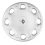 Coppa ruota diametro 13 logo cromato per RENAULT CLIO dal 2001 al 2005