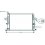 Radiatore acqua per OPEL ZAFIRA dal 1998 al 2005