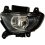 Fendinebbia nero per HYUNDAI i30 dal 2007 al 2012 lato sinistro guidatore