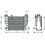 Intercooler per RENAULT MODUS dal 2004 al 2008