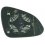 Piastra specchio retrovisore termica per OPEL INSIGNIA dal 2008 al 2013 lato sinistro guidatore