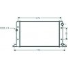 Radiatore acqua per FORD GALAXY dal 1995 al 2000