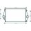 Intercooler per VOLVO V70 dal 2000 al 2004