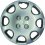 Coppa ruota diametro 15 per PEUGEOT 307 dal 2005 al 2007