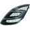Griglia laterale paraurto per OPEL CORSA D dal 2011 al 2014 lato sinistro guidatore