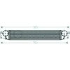 Intercooler per CHEVROLET - DAEWOO CAPTIVA dal 2006 al 2011