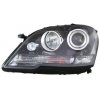 Proiettore nero per MERCEDES-BENZ M W164 dal 2008 al 2011 lato sinistro guidatore