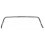 Tubolare paraurto anteriore cromato per FIAT 500 dal 1965 al 1975