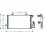 Condensatore per AUDI A6 dal 1994 al 1997