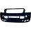 Paraurto anteriore nero per VOLKSWAGEN TRANSPORTER T5 dal 2003 al 2009