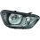 Proiettore per HYUNDAI i20 dal 2012 al 2014 lato destro passeggero