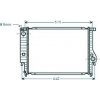 Radiatore acqua per BMW 5 E34 dal 1988 al 1995