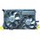 Modulo termico 2.0 TDI Rad. 1J0121251N Cond. 1K0820411 Int. 1K0145803A Vent. 1K0998455A per VOLKSWAGEN TOURAN dal 2006 al 2010