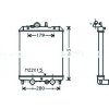 Radiatore acqua per PIAGGIO PORTER dal 1993 al 1997