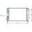 Radiatore acqua per RENAULT SCENIC dal 1999 al 2003