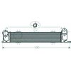 Intercooler per BMW 3 E90 dal 2005 al 2008
