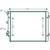 Radiatore acqua per SEAT ALTEA dal 2009 al 2015