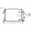 Radiatore acqua per OPEL ZAFIRA dal 2005 al 2008