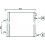 Condensatore per CHEVROLET - DAEWOO SPARK dal 2010 al 2012