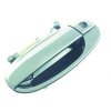 Maniglia esterna anteriore c-foro nottolino nera liscia per CHEVROLET - DAEWOO KALOS dal 2002 al 2006 lato sinistro guidatore
