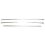 Kit modan. griglia radiatore cromate 01-01-02-05 per SUZUKI GRAND VITARA dal 1998 al 2005