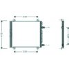 Condensatore per RENAULT TWINGO dal 1998 al 2007