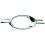 Cornice fendinebbia per MERCEDES-BENZ C W204 dal 2007 al 2011 lato sinistro guidatore