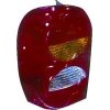 Fanale posteriore 3 fori lampada per JEEP CHEROKEE dal 2001 al 2004 lato destro passeggero