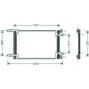 Condensatore per FIAT DOBLO' dal 2005 al 2009