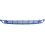 Griglia centrale paraurto con fori fendinebbia $10-01-08-03 per OPEL COMBO dal 2001 al 2011