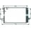 Condensatore per TOYOTA COROLLA VERSO dal 2004 al 2007