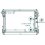 Radiatore acqua per MERCEDES-BENZ GLK X204 dal 2008 al 2012