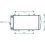 Radiatore acqua per VOLKSWAGEN POLO dal 1994 al 2004